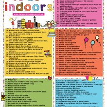 100 things to do indoors